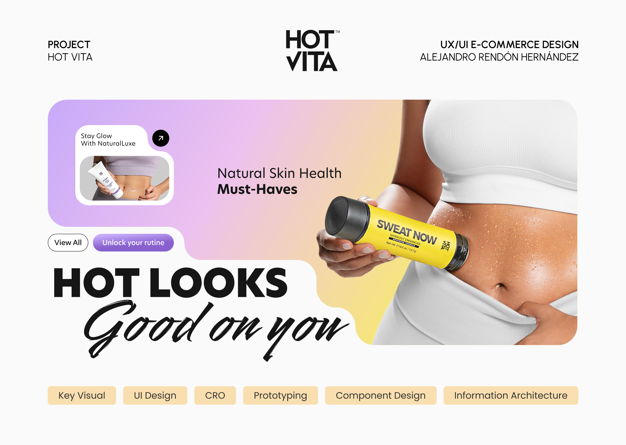 HOT VITA: UX/UI Design & Impulse Conversion